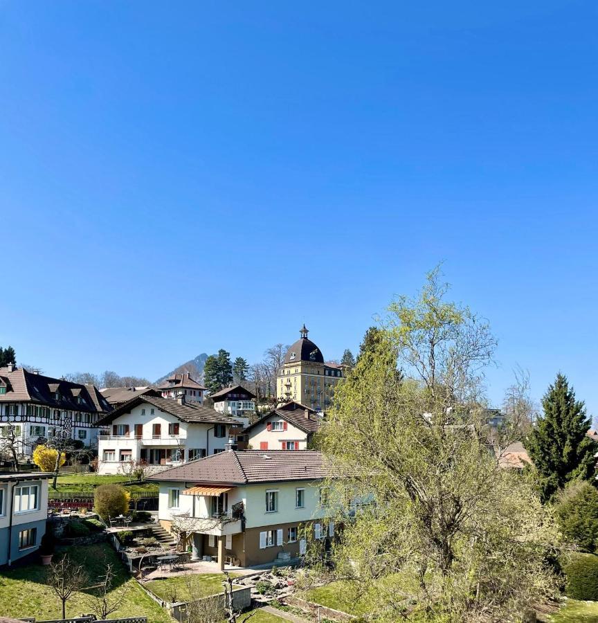 Studio Bahnhof Spiez Διαμέρισμα Εξωτερικό φωτογραφία